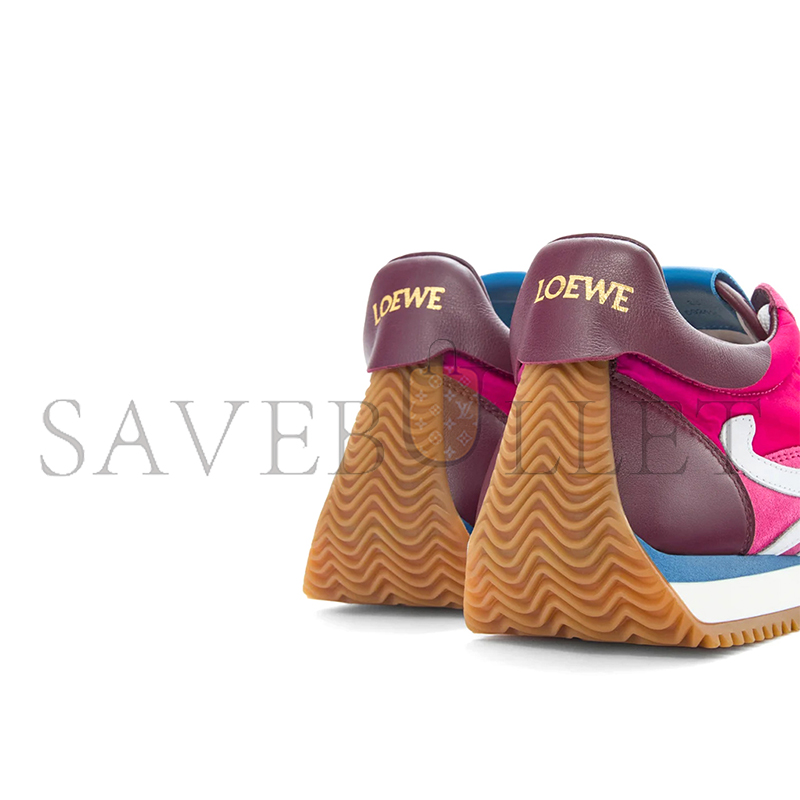 L0ew* flow runner 2.0 in nylon and suede llsr282x13-4864